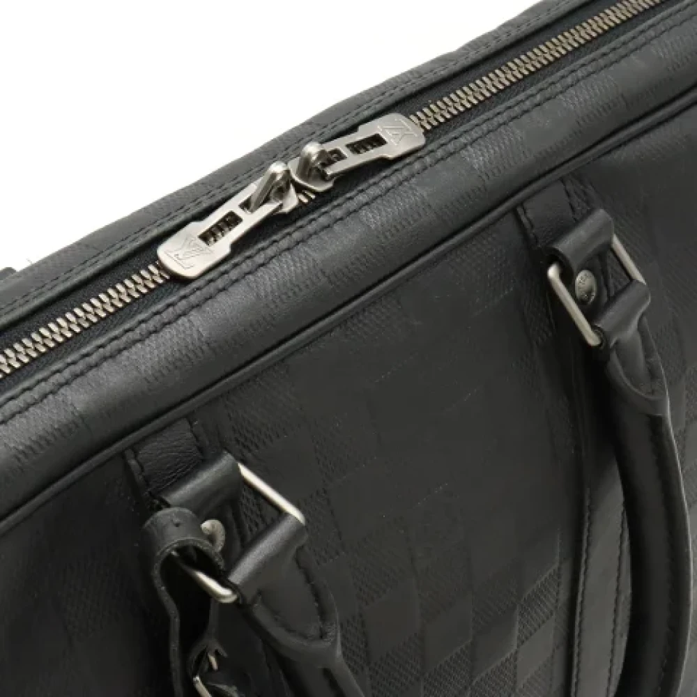 Louis Vuitton Vintage Pre-owned Leather louis-vuitton-bags Black Dames