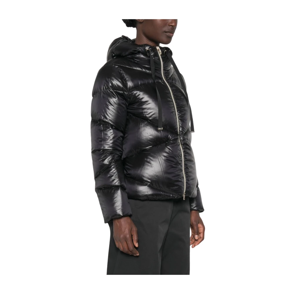 Herno Quilted Padded Jacket - Female - Winter Jackets - Black - M - Jackets
