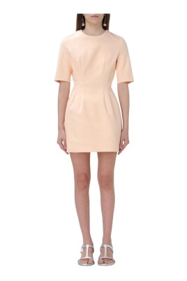 elegant-blush-pink-shift-kjole