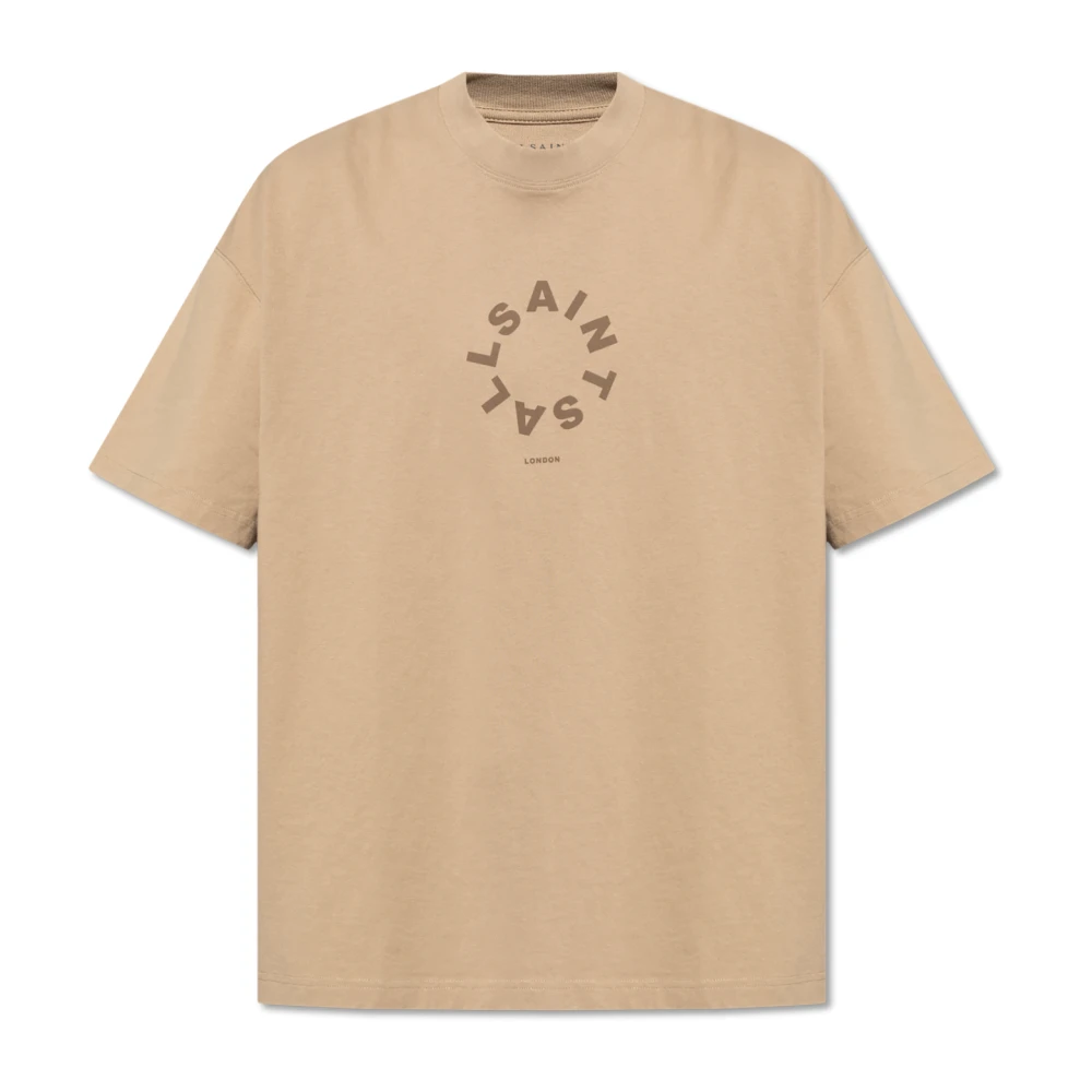 AllSaints T-shirt Tierra Brown Heren