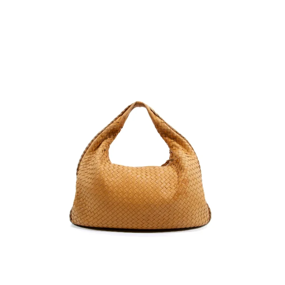 Bottega Veneta Vintage Förägande Oransj Läder Bottega Veneta Hobo Väska Orange, Dam