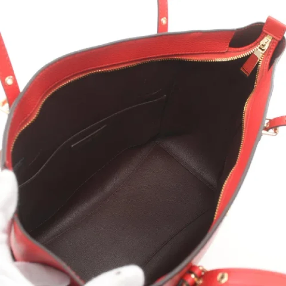 Michael Kors Pre-owned Leather handbags Red Dames