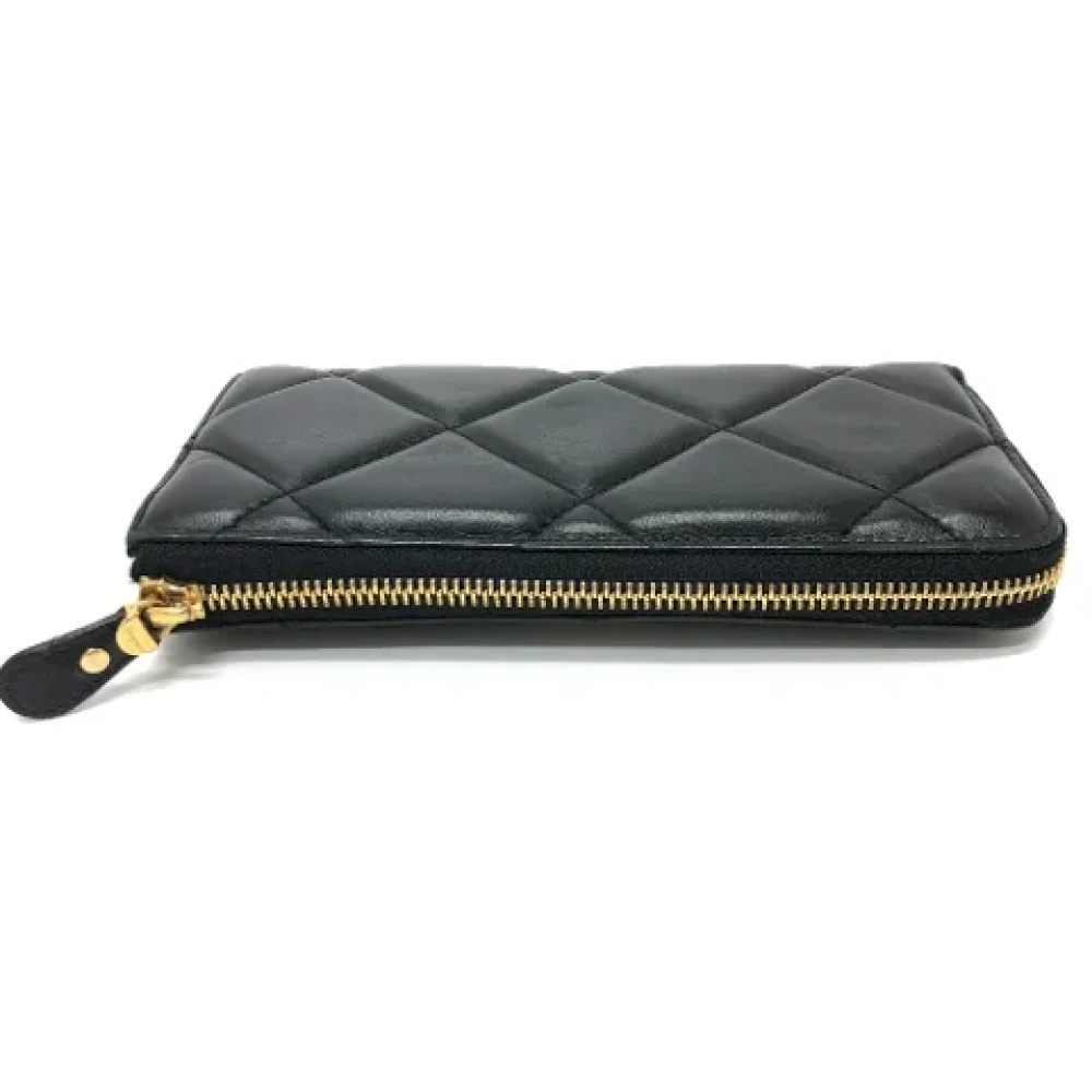 Salvatore Ferragamo Pre-owned Leather wallets Black Dames