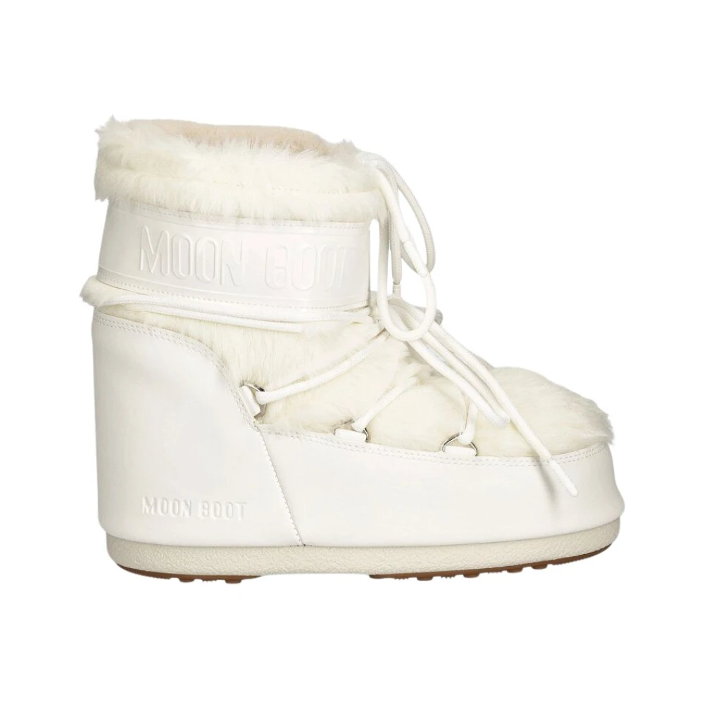 Moon Boot Donna Beige Scarpe, 33 Eu, New,