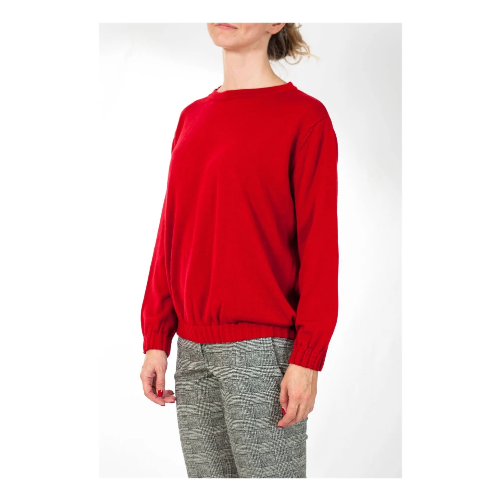 Ottod'Ame Tri-DM6758-ROIS-shirt Red Dames