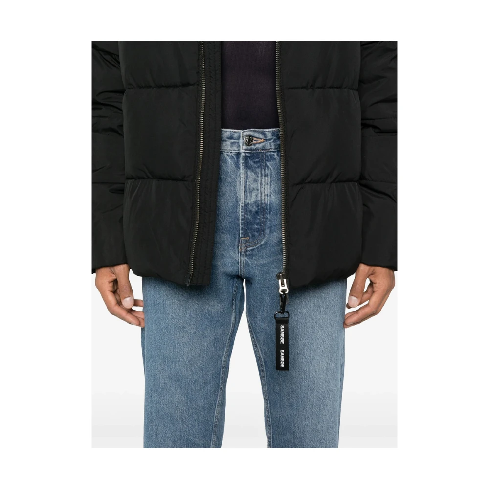 Samsøe Blauwe Denim Whisker Jeans Blue Heren