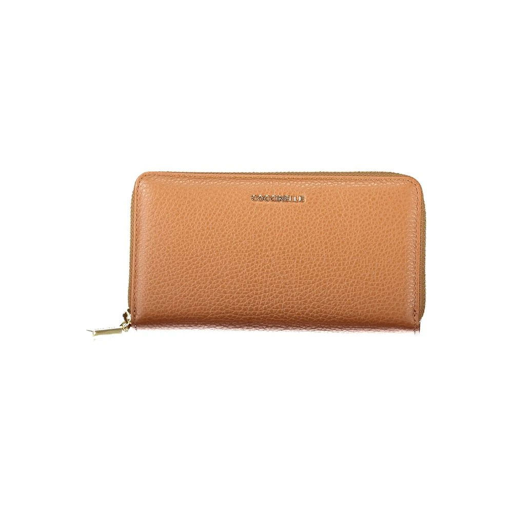 Coccinelle Women's Brown Wallets & Cardholders, One Size, Leather Wallet