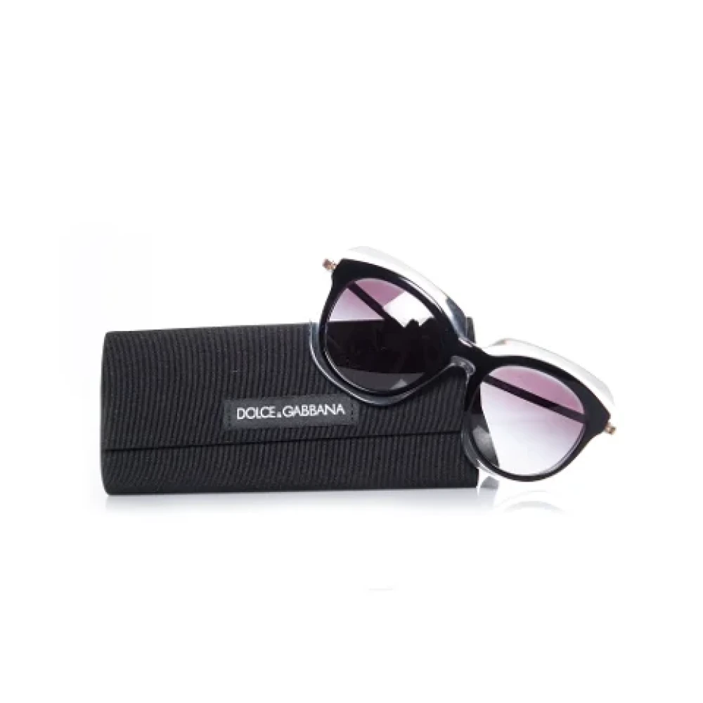 Dolce & Gabbana Pre-owned Plastic sunglasses Black Dames