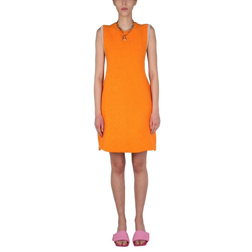 Jacquemus Damen Orange Kleider, Sgröße: