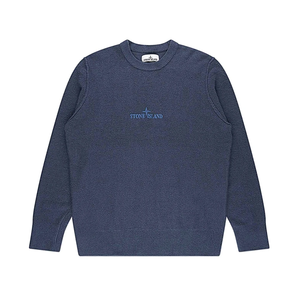 Stone Island Knitwear Sweater Blue Heren