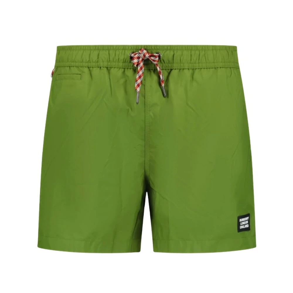 Burberry Groene Strandkleding Zwemkleding Nieuw Met Label Green Heren