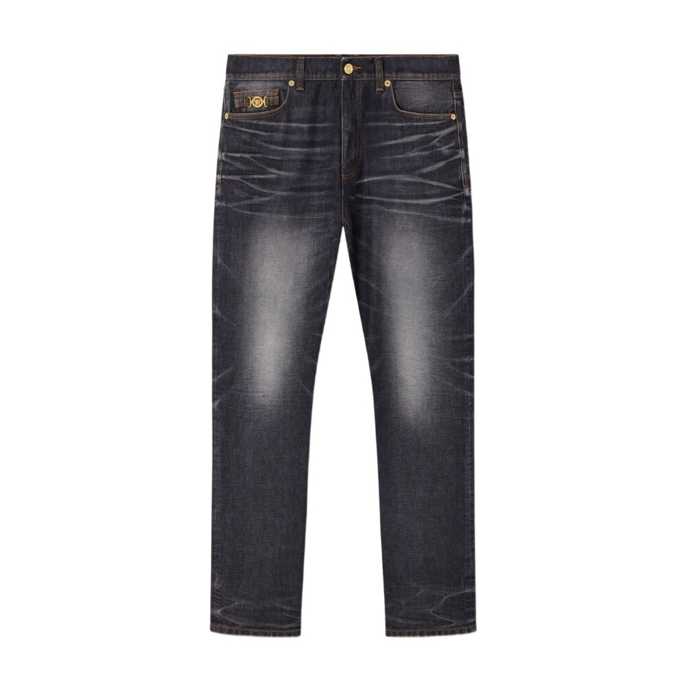 【VERSACE】 silver pants （関税送料込） Believe