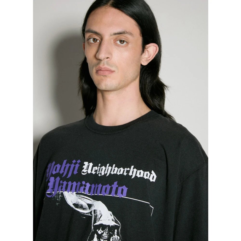 Yohji Yamamoto T-Shirts Black Heren