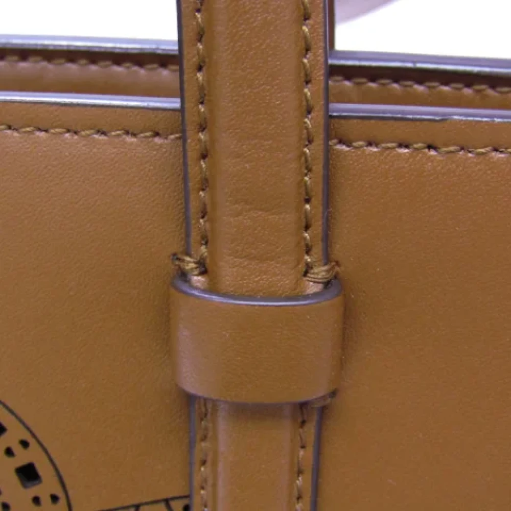 Salvatore Ferragamo Pre-owned Leather totes Brown Dames