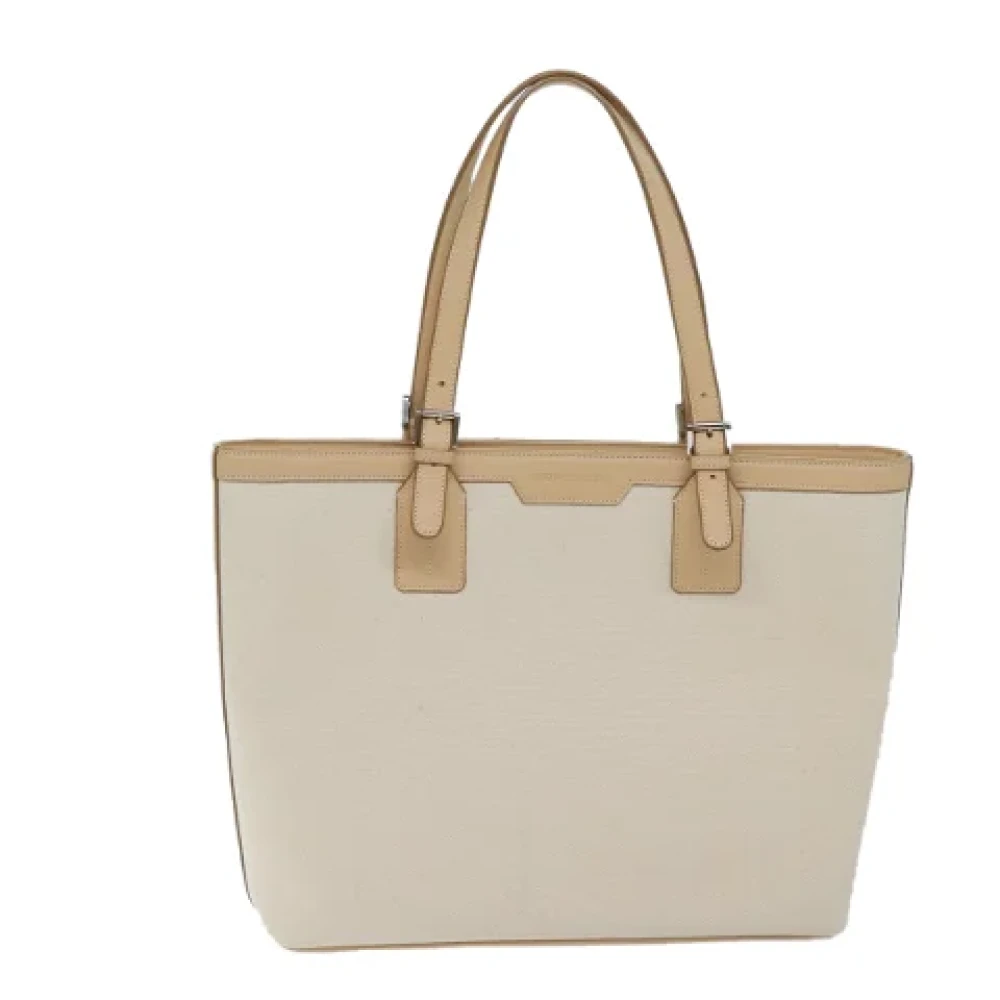 Burberry Vintage Pre-owned Canvas totes Beige Dames
