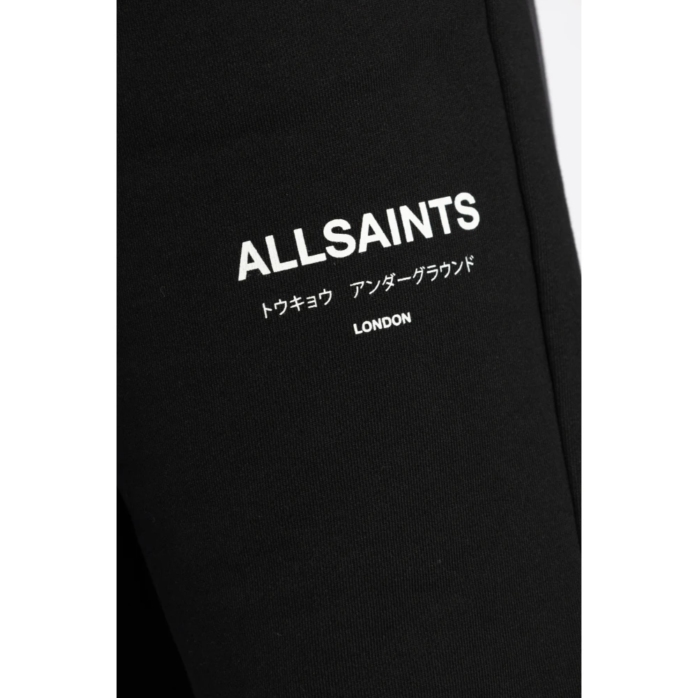 AllSaints Underground Shorts Black Heren