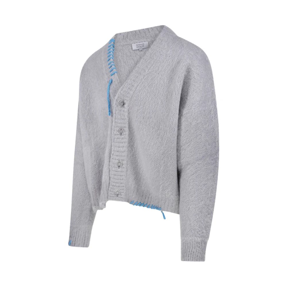 Bonsai Oversized Grijze Vest Gray Heren
