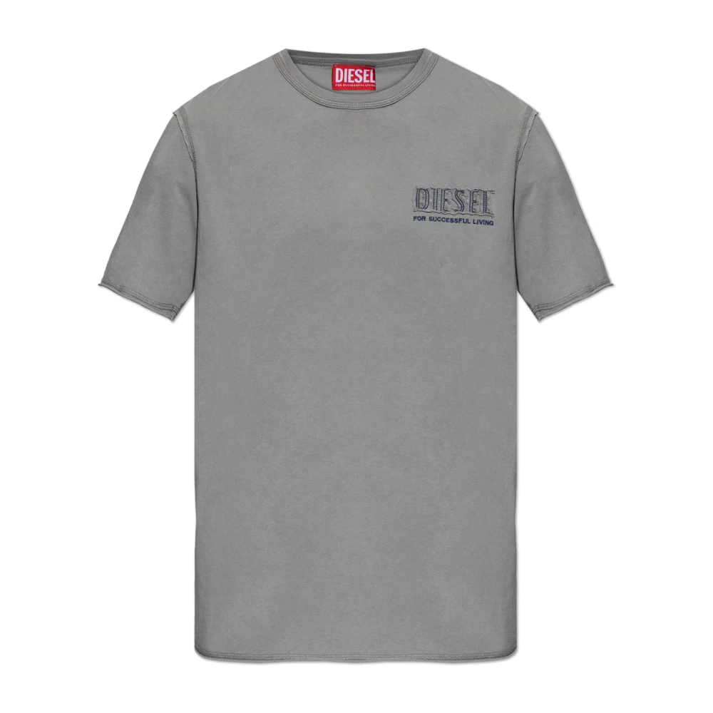 Diesel Uomo Grigio Top, M, New,