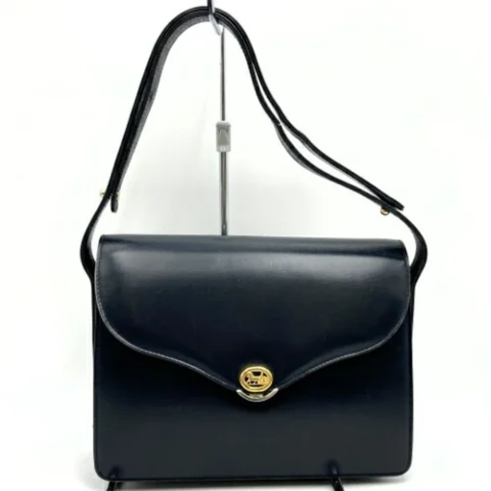 Celine Vintage Pre-owned Leather celine-bags Black Dames