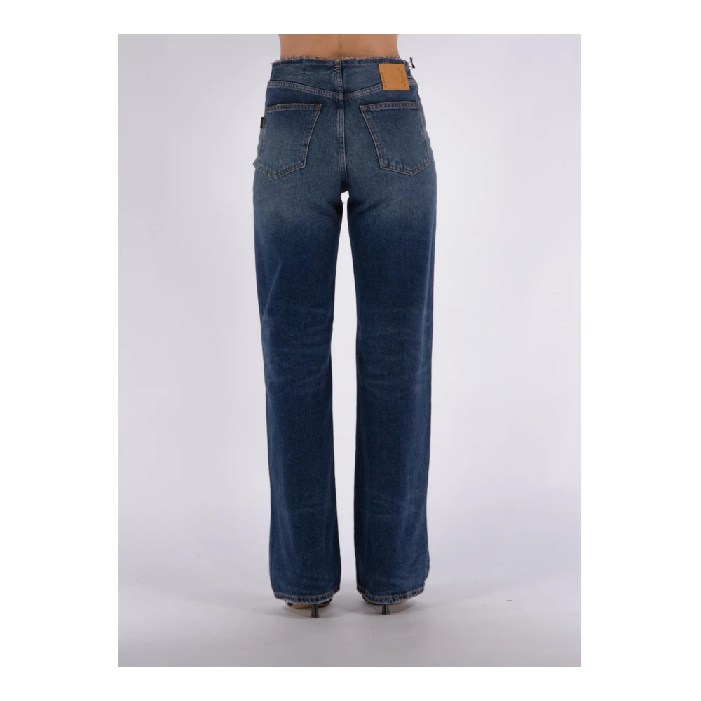 Haikure Straight Jeans voor Vrouwen Blue Dames