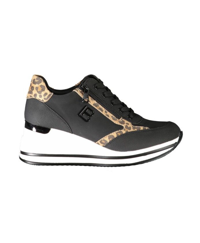 sneaker-en-polyester-noir