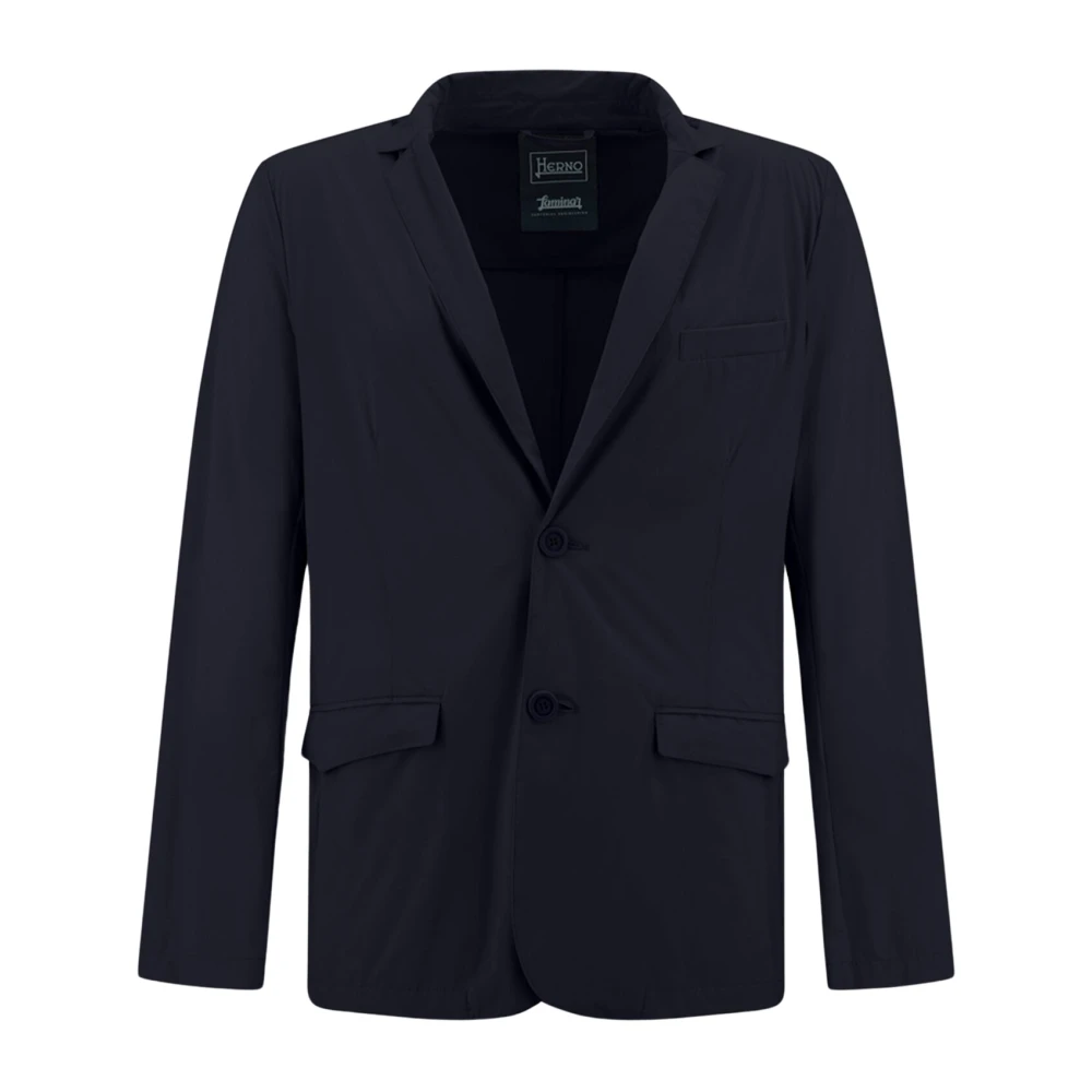 Herno - Jackets > Blazers - Blue - Herno - Modalova
