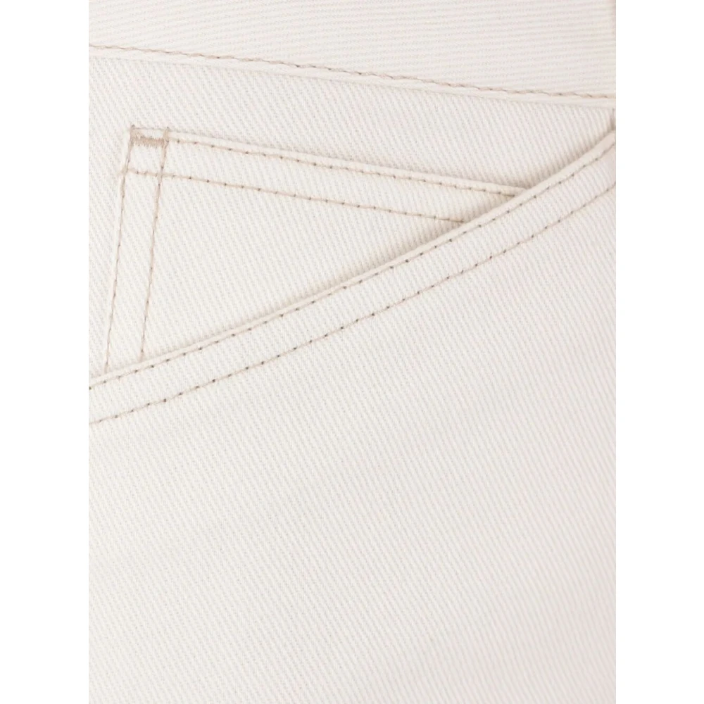 Lemaire Gedraaide Zakbroek White Dames