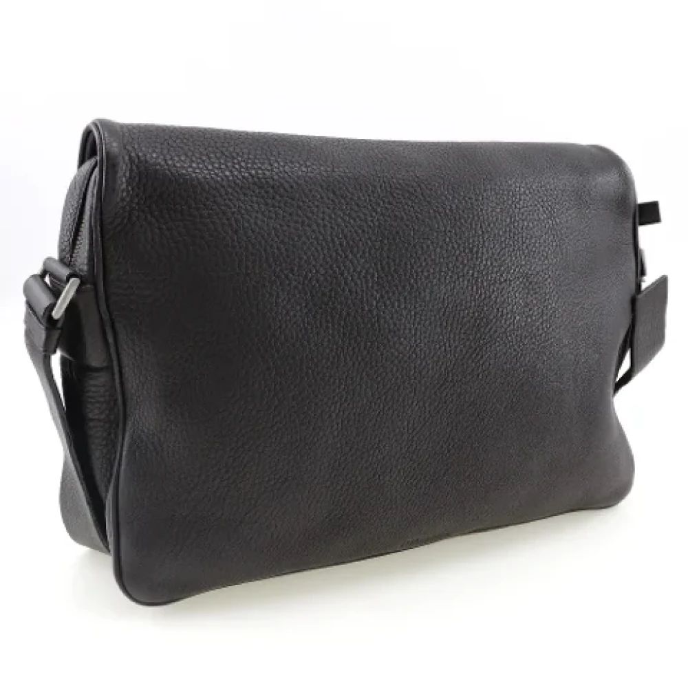 Prada Vintage Pre-owned Leather prada-bags Brown Dames
