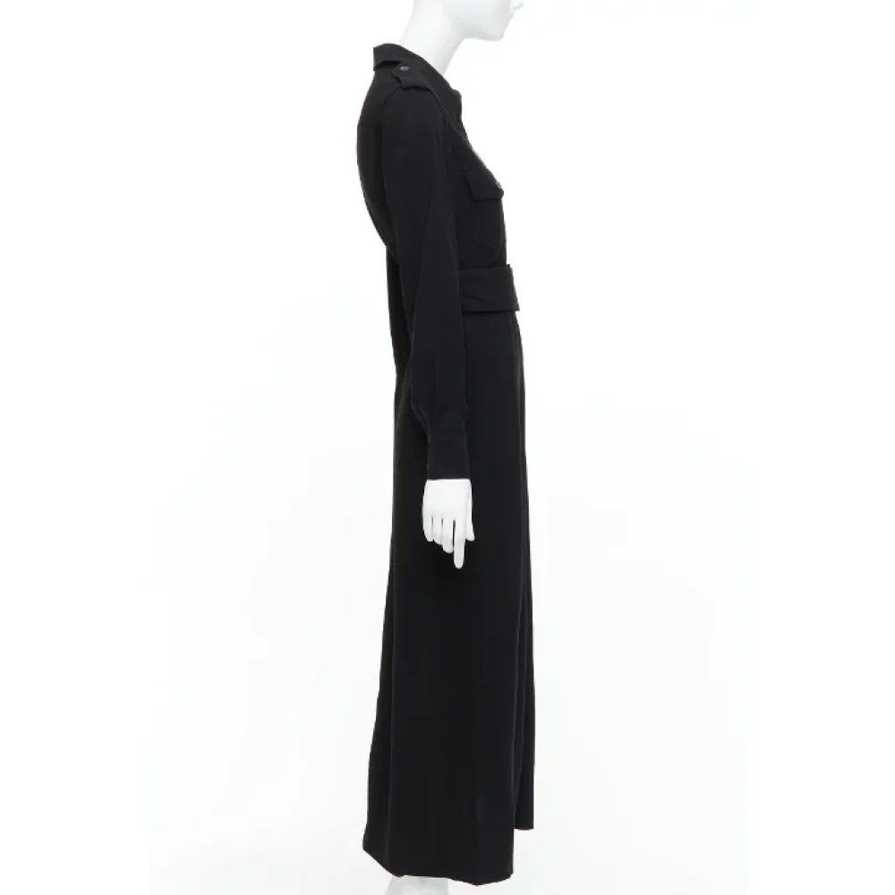 Gucci Vintage Pre-owned Wool dresses Black Dames