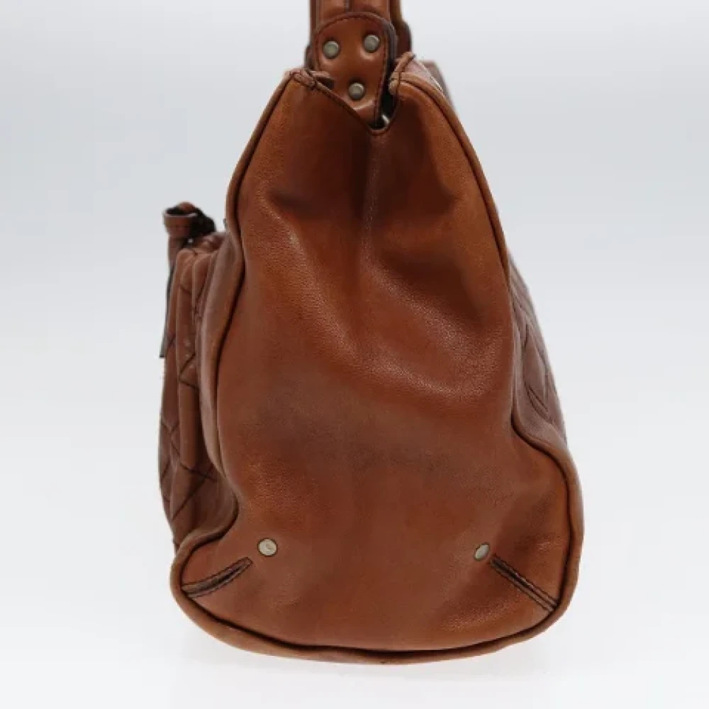 Bally Pre-owned Leather handbags Brown Dames