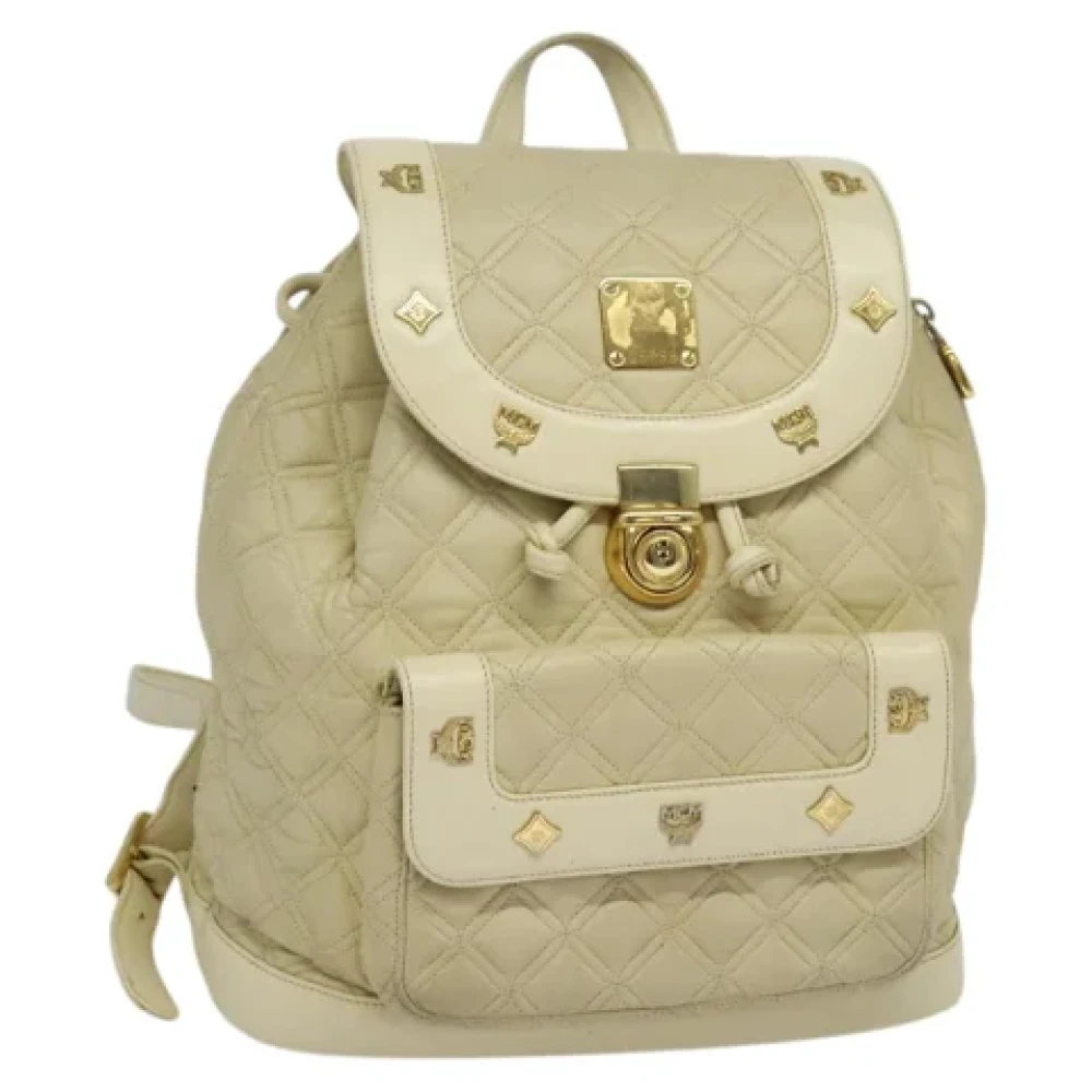 Pre-owned > Pre-owned Bags > Pre-owned Backpacks - - MCM Pre-owned - Modalova