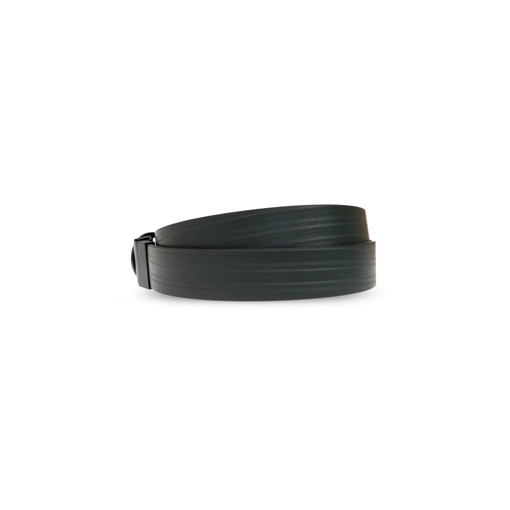 Giorgio Armani Riem met verwisselbare gespen Green Heren