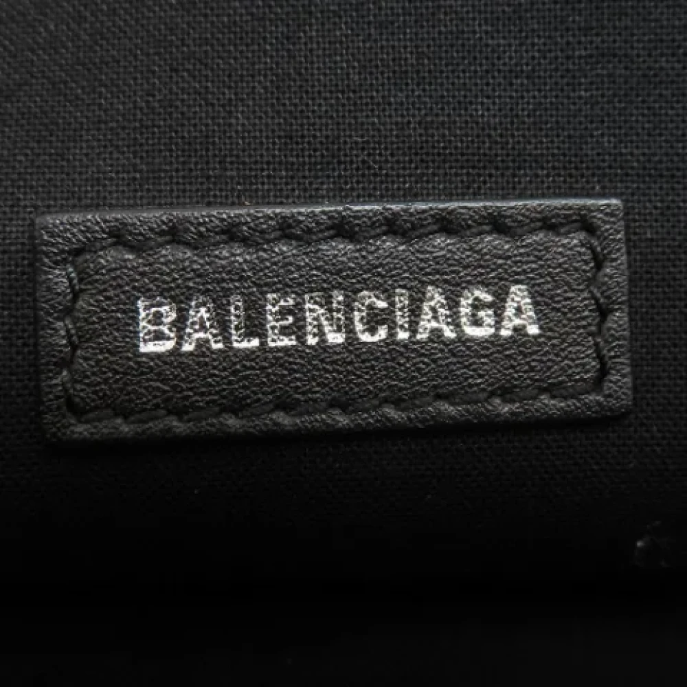 Balenciaga Vintage Pre-owned Leather clutches Black Dames
