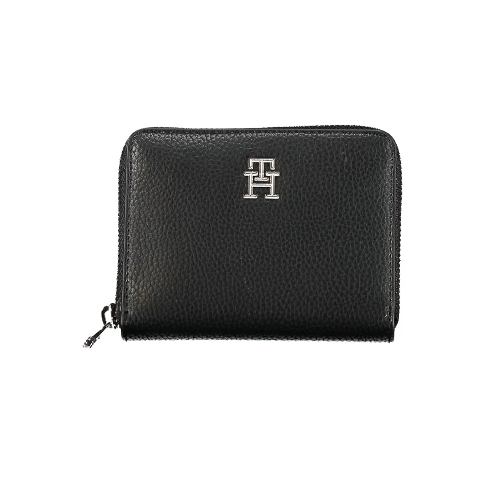 Tommy Hilfiger Women's Black Wallets & Cardholders, One Size, Polyethylene Wallet