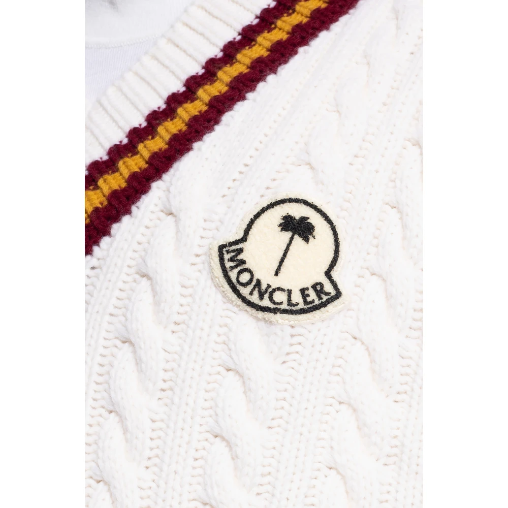 Moncler 8 Palm Angels Beige Heren