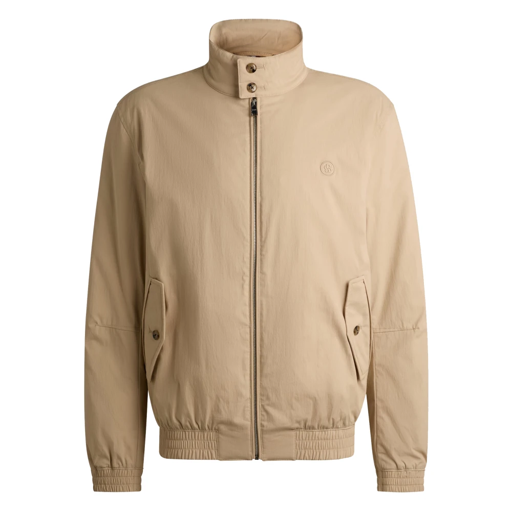 Hugo Boss Licht Beige Buitenkleding voor Mannen Beige Heren