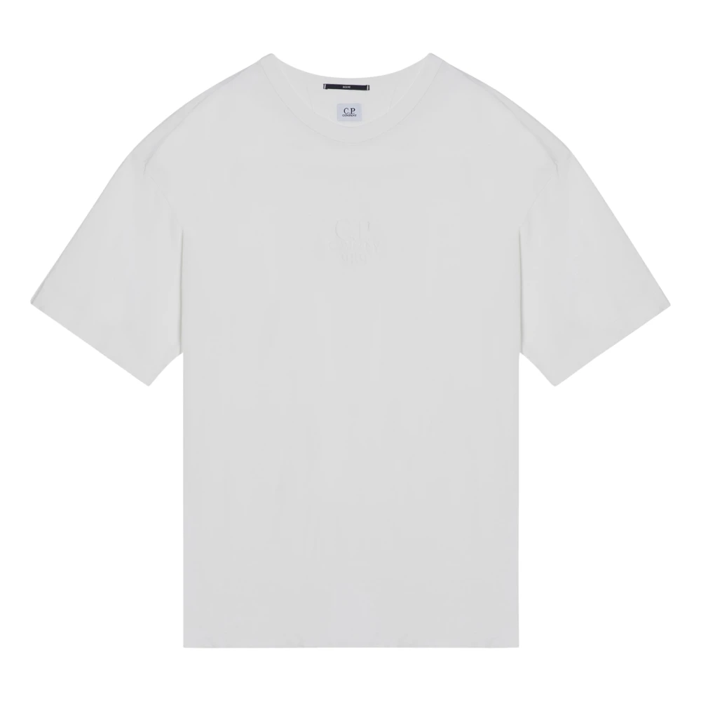 C.P. Company Korte Mouw Ronde Hals T-shirt White Heren
