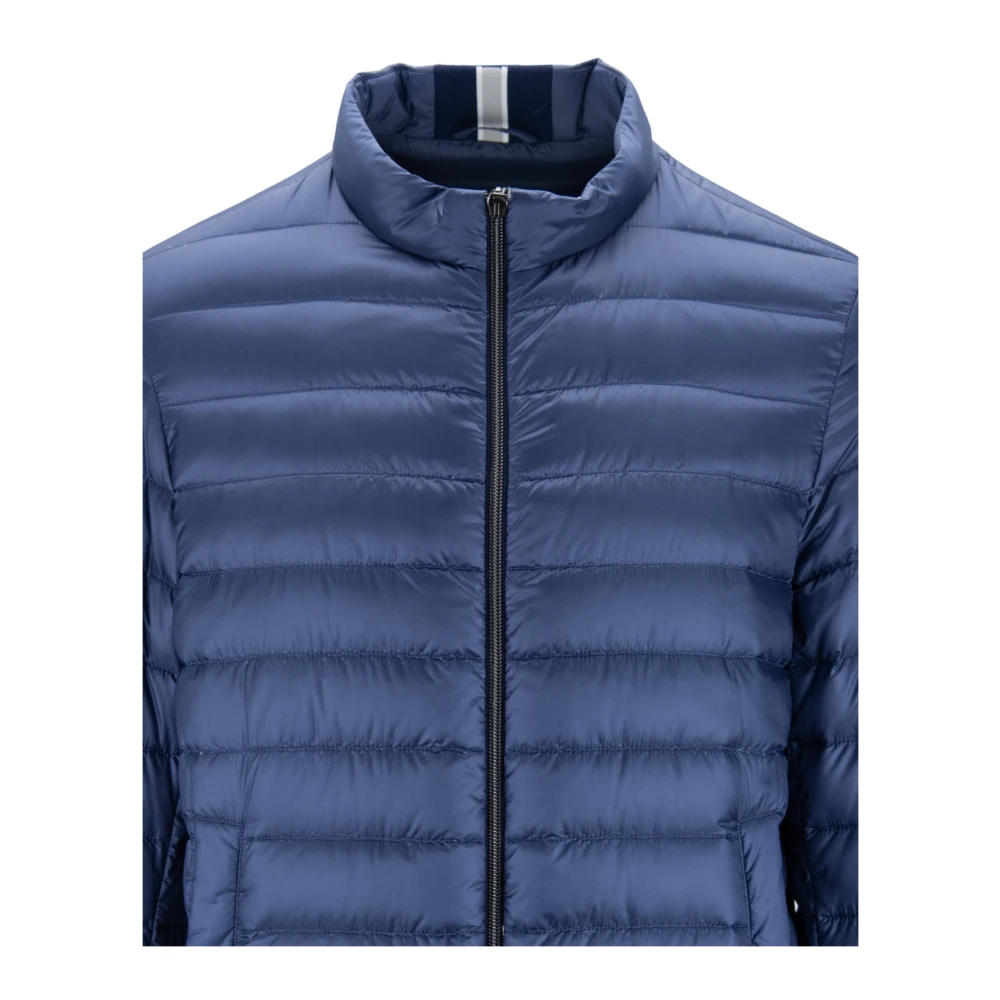 Herno Zip-Up Donsjas Blue Heren