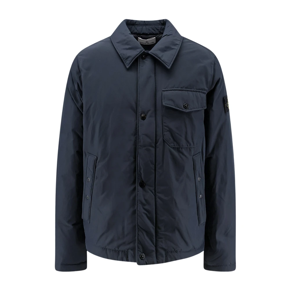Stone Island Jackets - Male - Light Jackets - Blue - Xl - Jackets