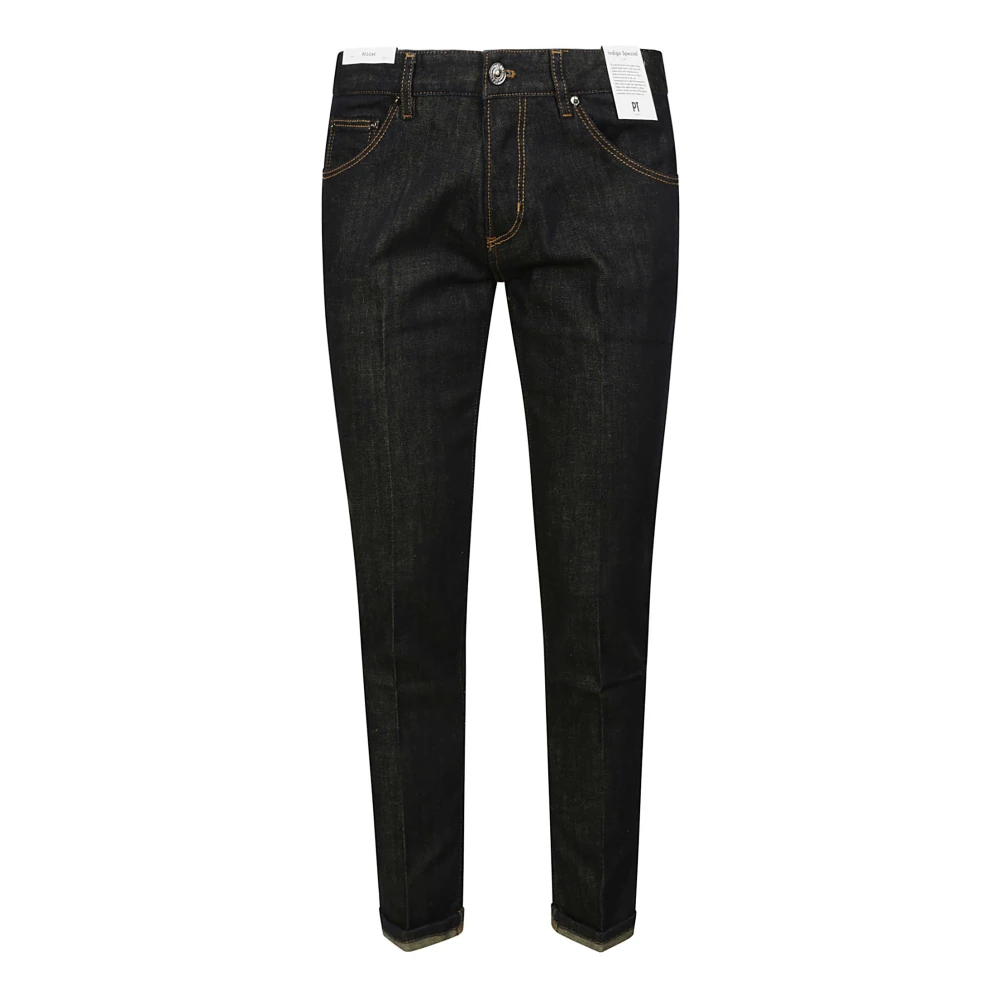 PT Torino Donkere Stretch Denim Reggae Jeans Black Heren