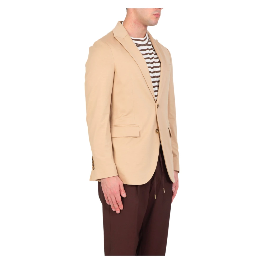 Circolo 1901 Jersey Blazer in Grigio Beige Heren