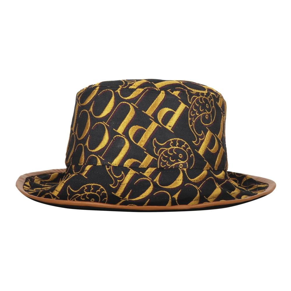 EMILIO PUCCI Logo Jacquard Bucket Hat Multicolor Dames