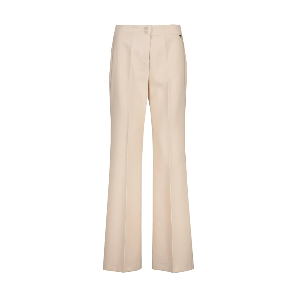 Amélie & Amélie Off-White Stijlvolle Broek Beige Dames