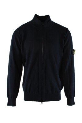 gilet-en-coton-bleu
