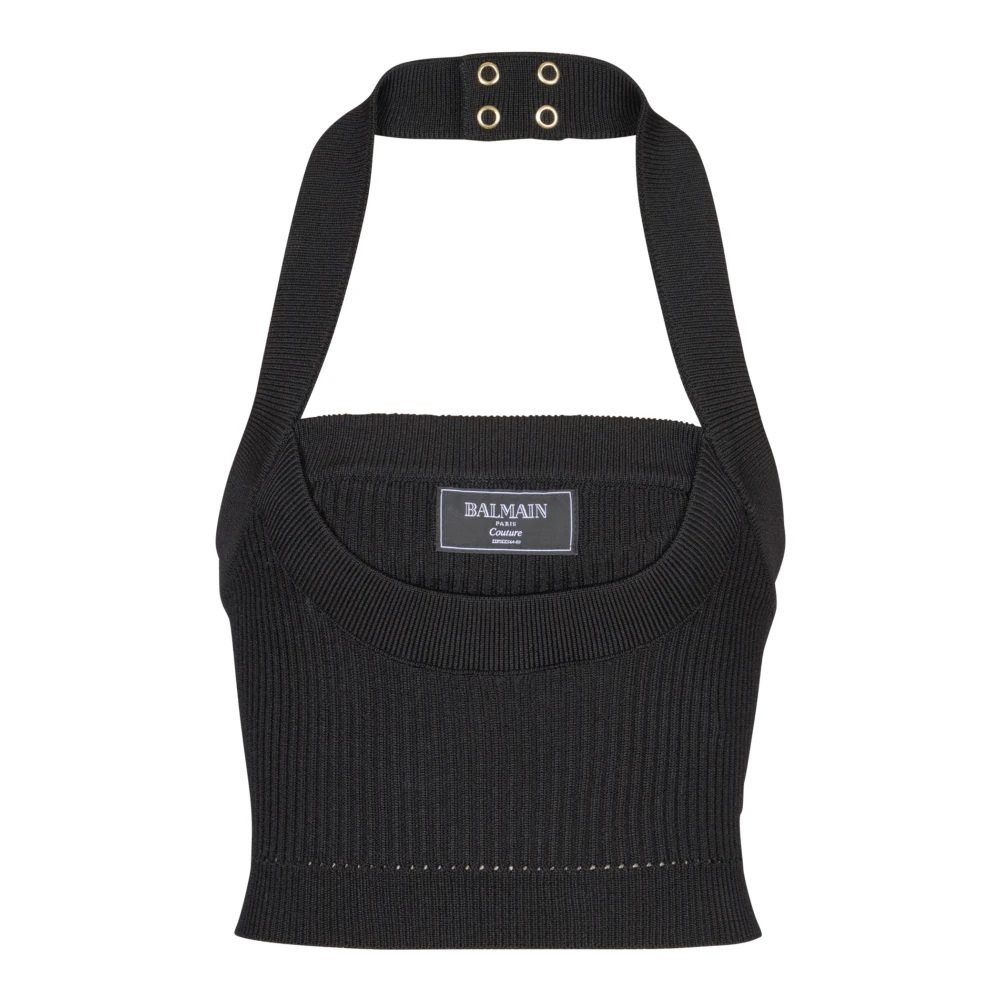 Tops > Sleeveless Tops - - Balmain - Modalova