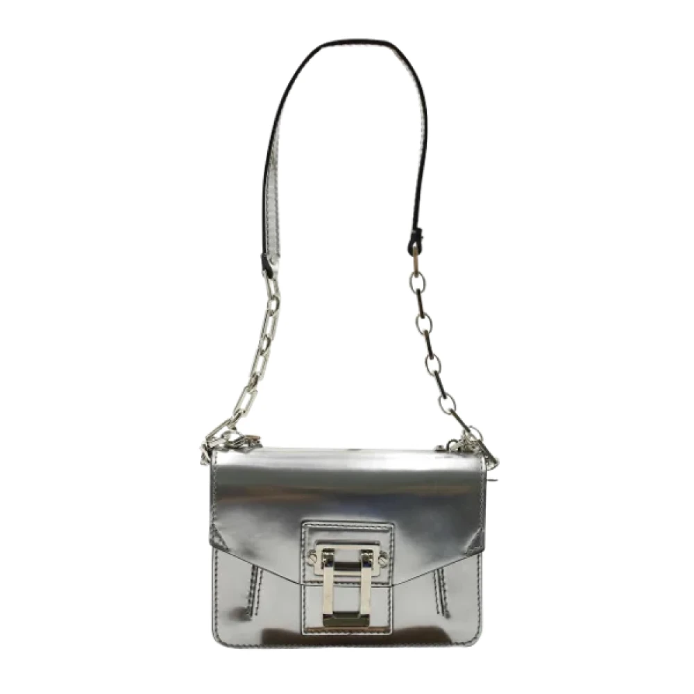 Proenza Schouler Pre-owned Leather shoulder-bags Gray Dames