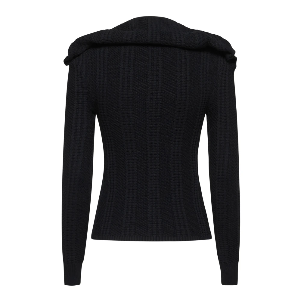 Y Project Denim Multi-waistband Sweater Black Dames
