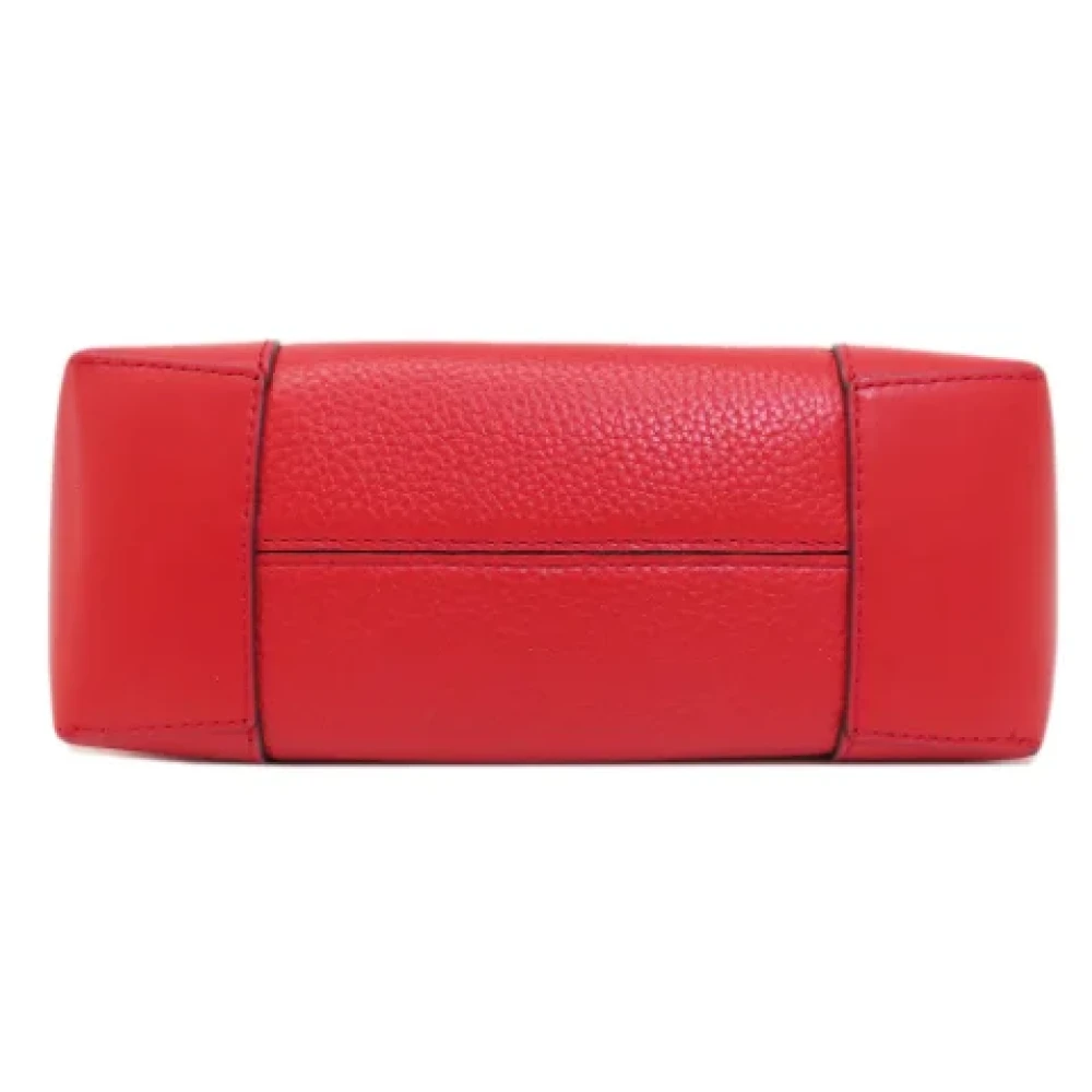 Michael Kors Pre-owned Leather totes Red Dames