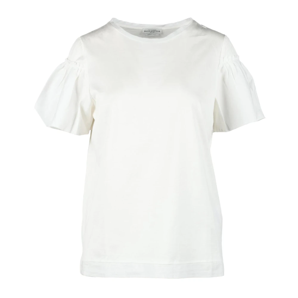 Ballantyne Katoenen T-shirt White Dames