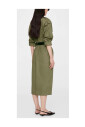 robe-zelda-en-melange-coton-olive